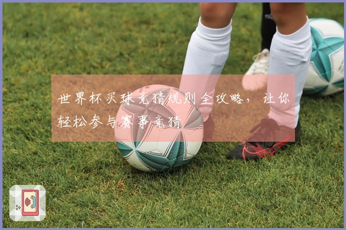 世界杯买球竞猜规则全攻略，让你轻松参与赛事竞猜